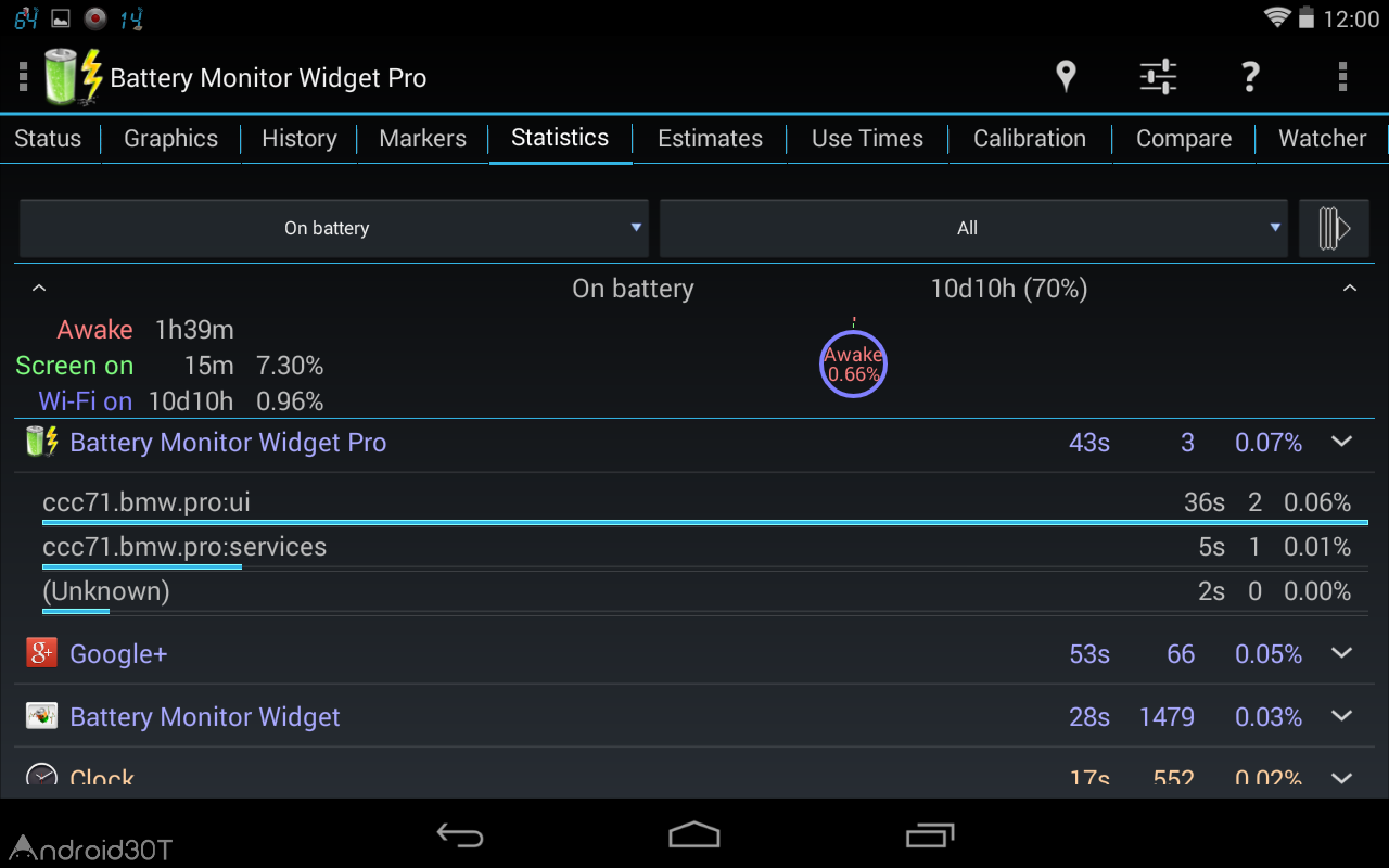 دانلود 4.3.9 Battery Monitor Widget Pro – برنامه مدیریت پیشرفته باتری اندروید
