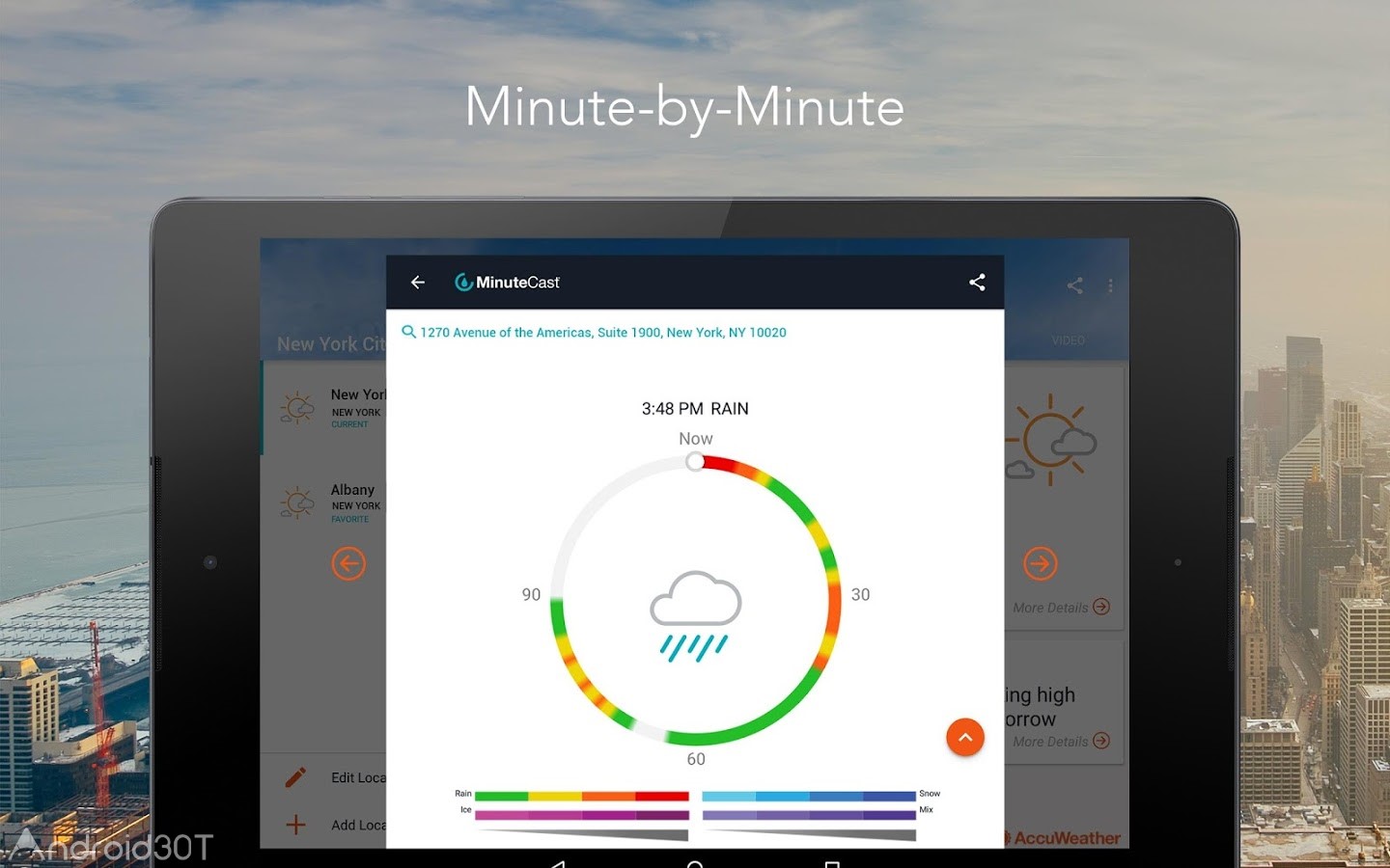 دانلود AccuWeather platinun 8.3.1 – برنامه پیش بینی وضعیت آب و هوا اندروید