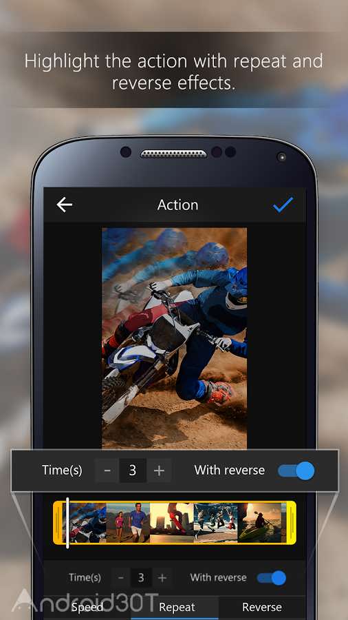 دانلود ActionDirector Video Editor Full 6.13.0 – برنامه ویرایش حرفه ای ویدئو اندروید