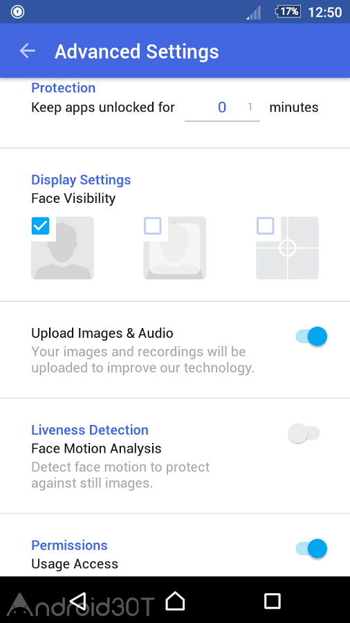 دانلود 2.0.2 AppLock Face/Voice Recognition – برنامه رمزگذاری با تصویر چهره اندروید
