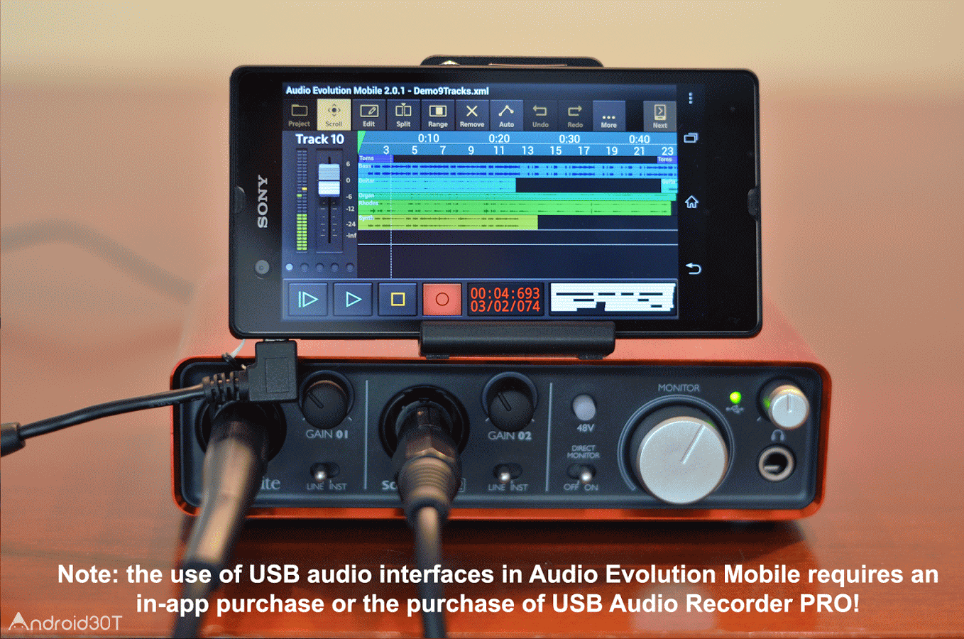 دانلود Audio Evolution 4.9.8.3 – ویرایش و افکت گذاری صدا در اندروید