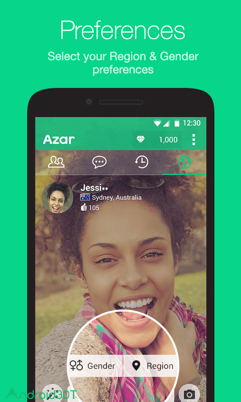 دانلود Azar Chat 4.10.0 – برنامه دوستیابی و چت ویدئویی آذر اندروید