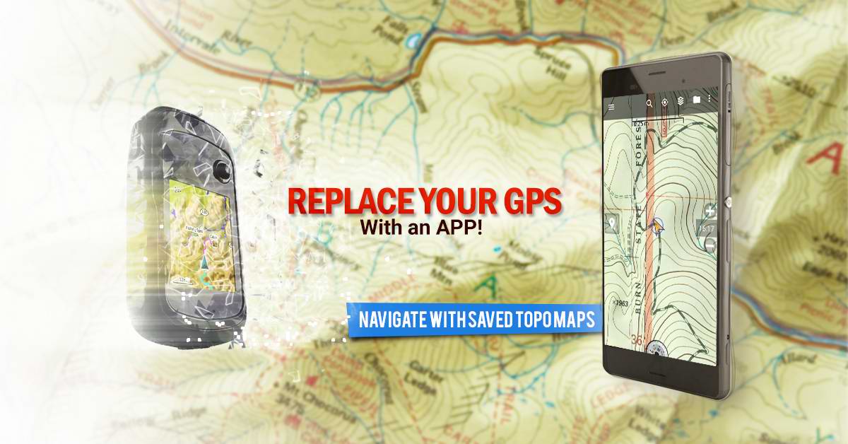 دانلود BackCountry Navigator TOPO GPS 6.8.3 – برنامه مسیریاب و مکان یاب اندروید