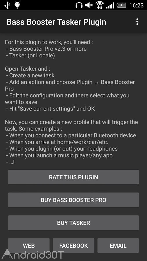 دانلود Bass Booster Pro 3.1.3 – برنامه تقویت صدای باس گوشی اندروید
