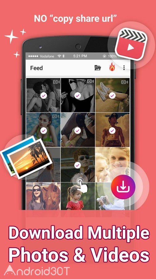 دانلود BatchSave for Instagram Full 23.0 – برنامه ذخیره عکس و ویدئو اینستاگرام اندروید