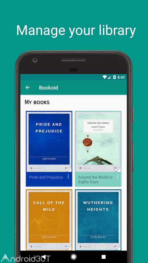 دانلود Bookoid – Discover, read books 1.6 – برنامه کتابخانه اینترنتی اندروید