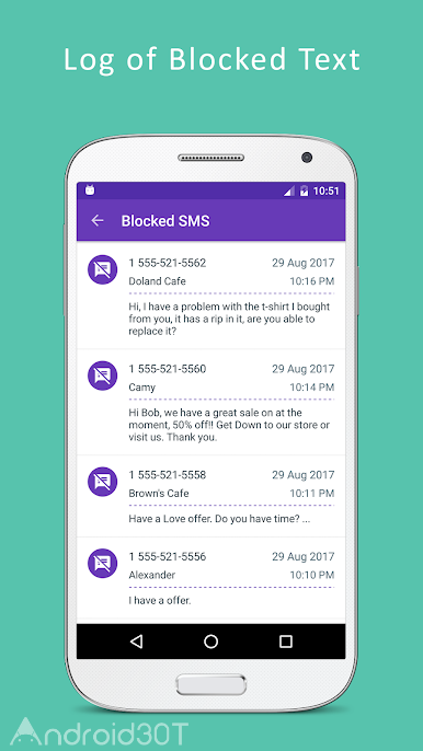 دانلود Blacklist – Call and SMS blocker Pro 11.0.0 – برنامه بلک لیست پیام و تماس اندروید