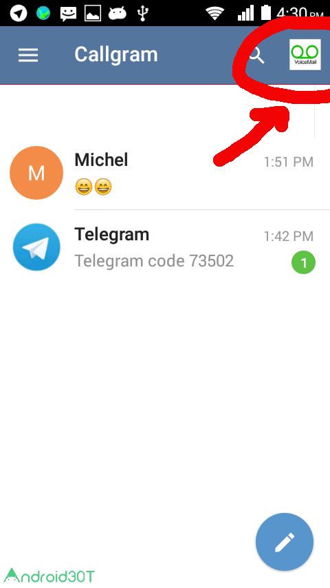 دانلود Callgram messaging with calls 1.5.4 – اضافه کردن تماس صوتی به تلگرام اندروید