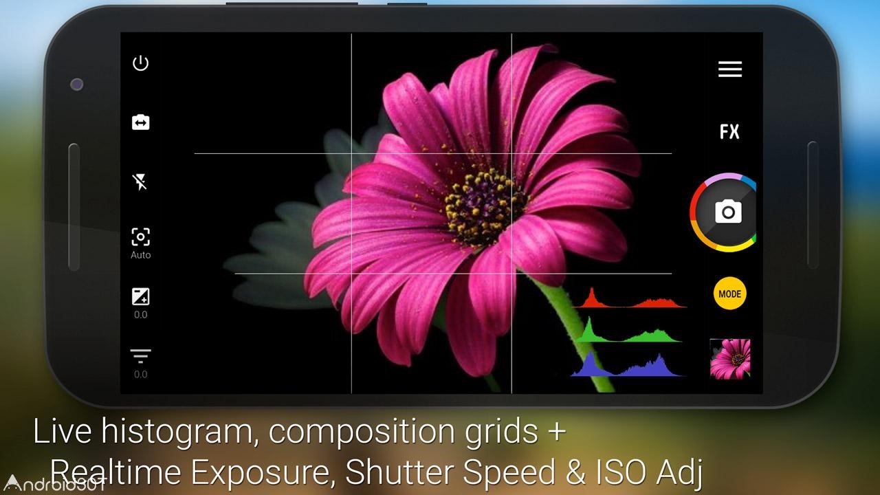دانلود Camera ZOOM FX 6.3.7 – نرم افزار عکاسی حرفه ای اندروید