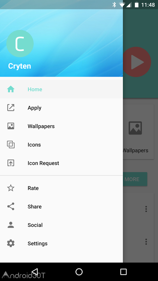 دانلود Cryten – Icon Pack 20.9.0 – مجموعه تم جدید و زیبا برای اندروید