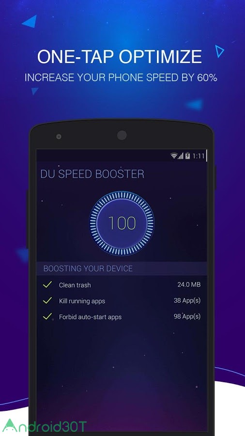 دانلود DU Speed Booster & Cleaner 1.1.68 – نرم افزار تقویت سرعت برای اندروید