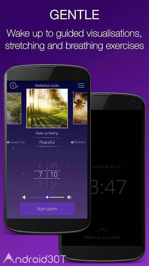 دانلود Easy Rise Alarm Clock PRO 2.0.8 – آلارم با موسیقی های آرامش بخش برای اندروید