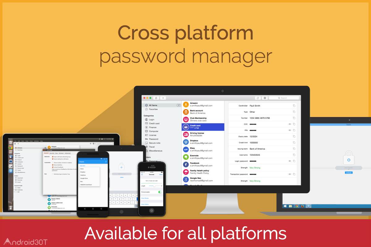 دانلود Enpass Password Manager Pro 6.8.3.726 – مدیریت رمزهای عبور اندروید