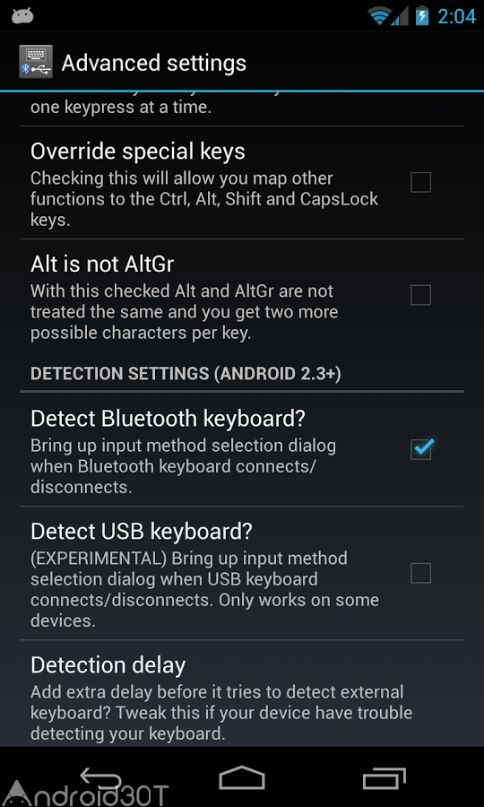 دانلود External Keyboard Helper Demo 7.4 – برنامه اتصال کیبورد فیزیکی به گوشی اندروید