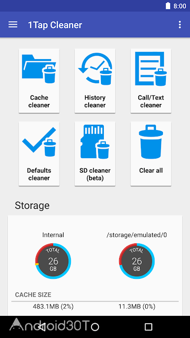 دانلود 1Tap Cleaner Pro 4.23 – برنامه پاکسازی فایل های اندروید