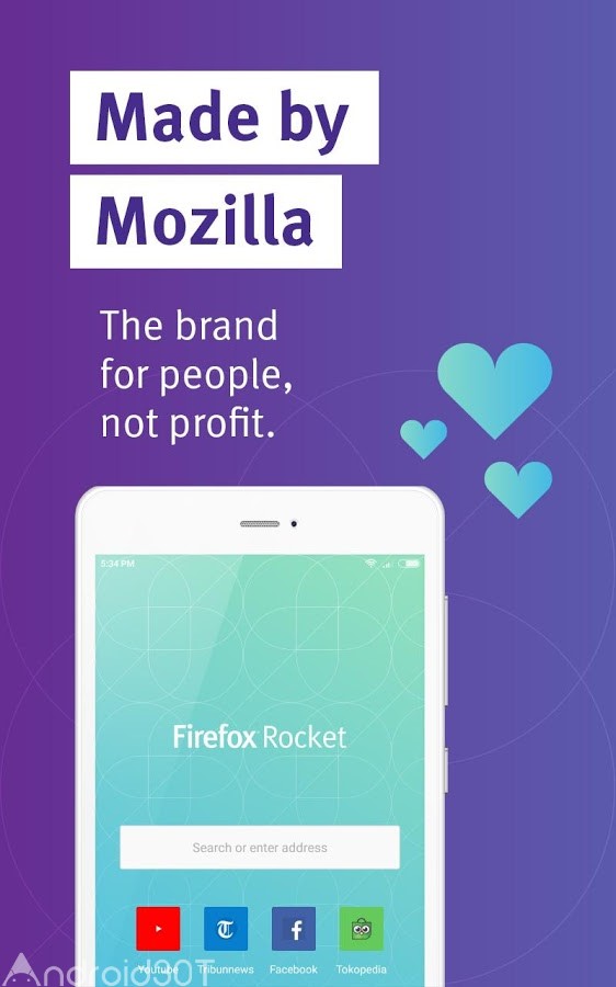 دانلود Firefox Rocket Browser 1.0.4 – مرورگر عالی و پر سرعت فایرفاکس راکت اندروید