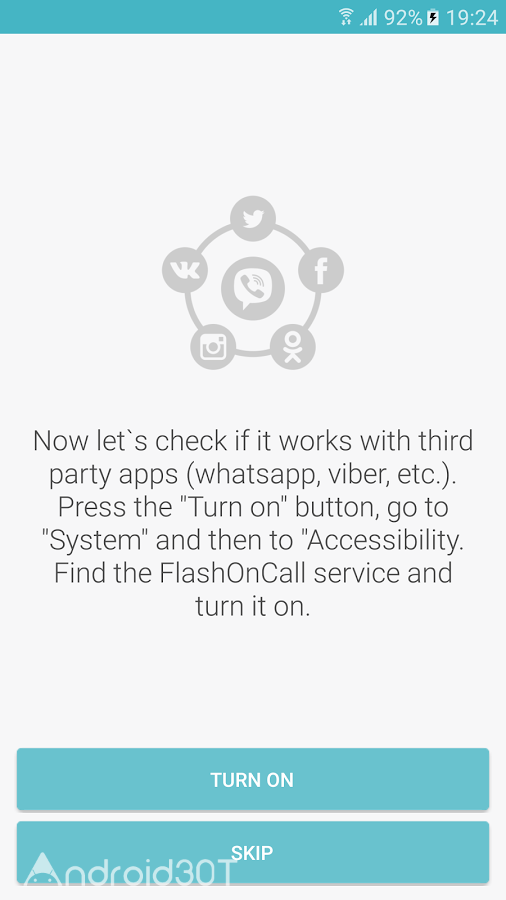 دانلود FlashOnCall + 5.0 – فلش هنگام دریافت تماس و پیام اندروید