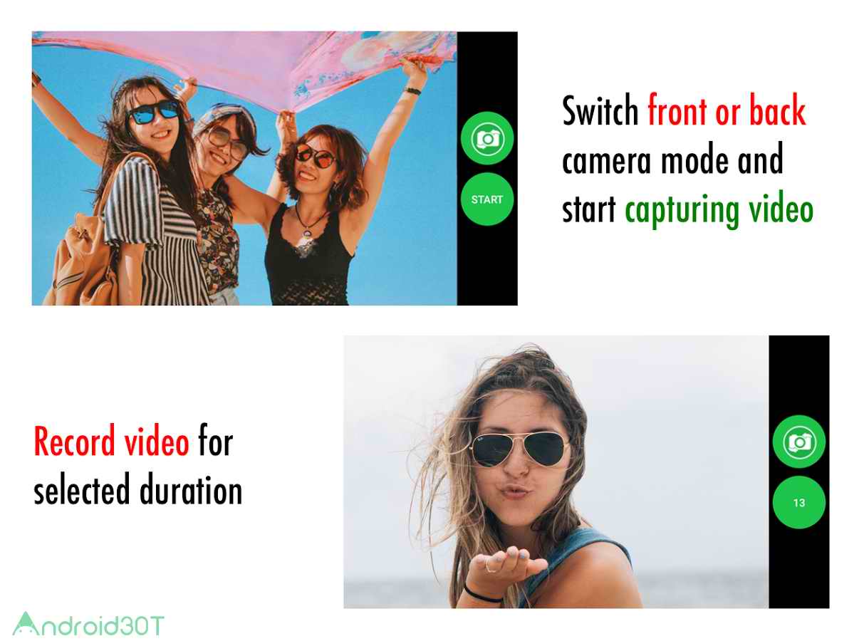 دانلود FourInOne Video Selfie 1.5 – برنامه قراردادن 4 فیلم در یک قاب اندروید