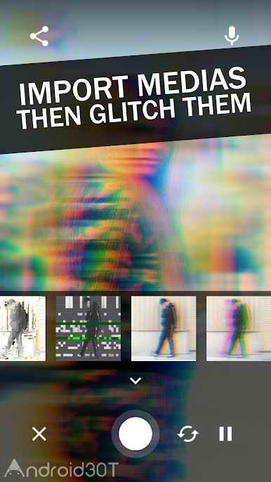 دانلود Glitch Video Effects – Glitchee 2.2.1.3 – برنامه جلوه های ویدئویی برای اندروید