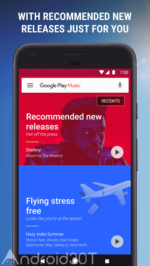 دانلود Google Play Music 8.29.9112-1.W – اپلیکیشن گوگل پلی موزیک برای اندروید