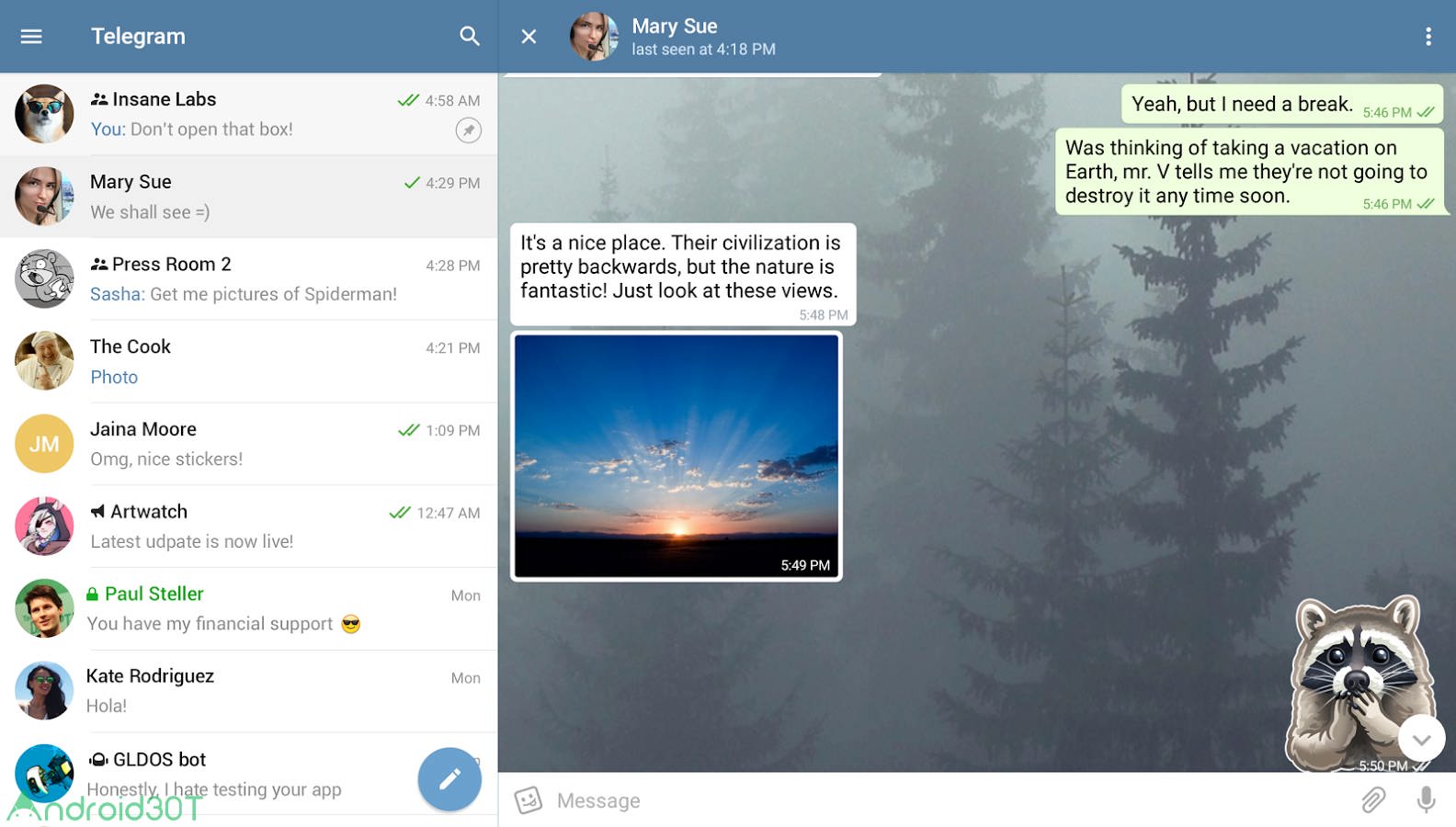 دانلود تلگرام اصلی Telegram 9.5.4 آپدیت جدید اندروید