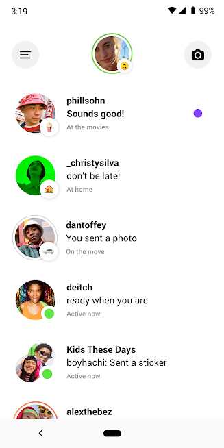 دانلود برنامه ارتباط با دوستان نزدیک در اینستاگرام 216.0.0.0.122 Threads from Instagram اندروید