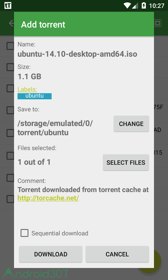 دانلود tTorrent 1.8.2 – برنامه تورنت برای اندروید