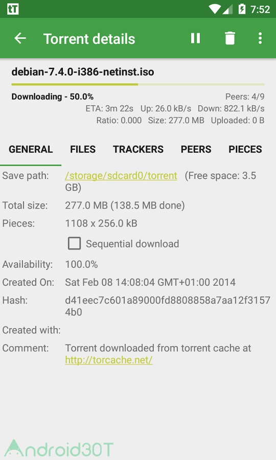 دانلود tTorrent 1.8.2 – برنامه تورنت برای اندروید
