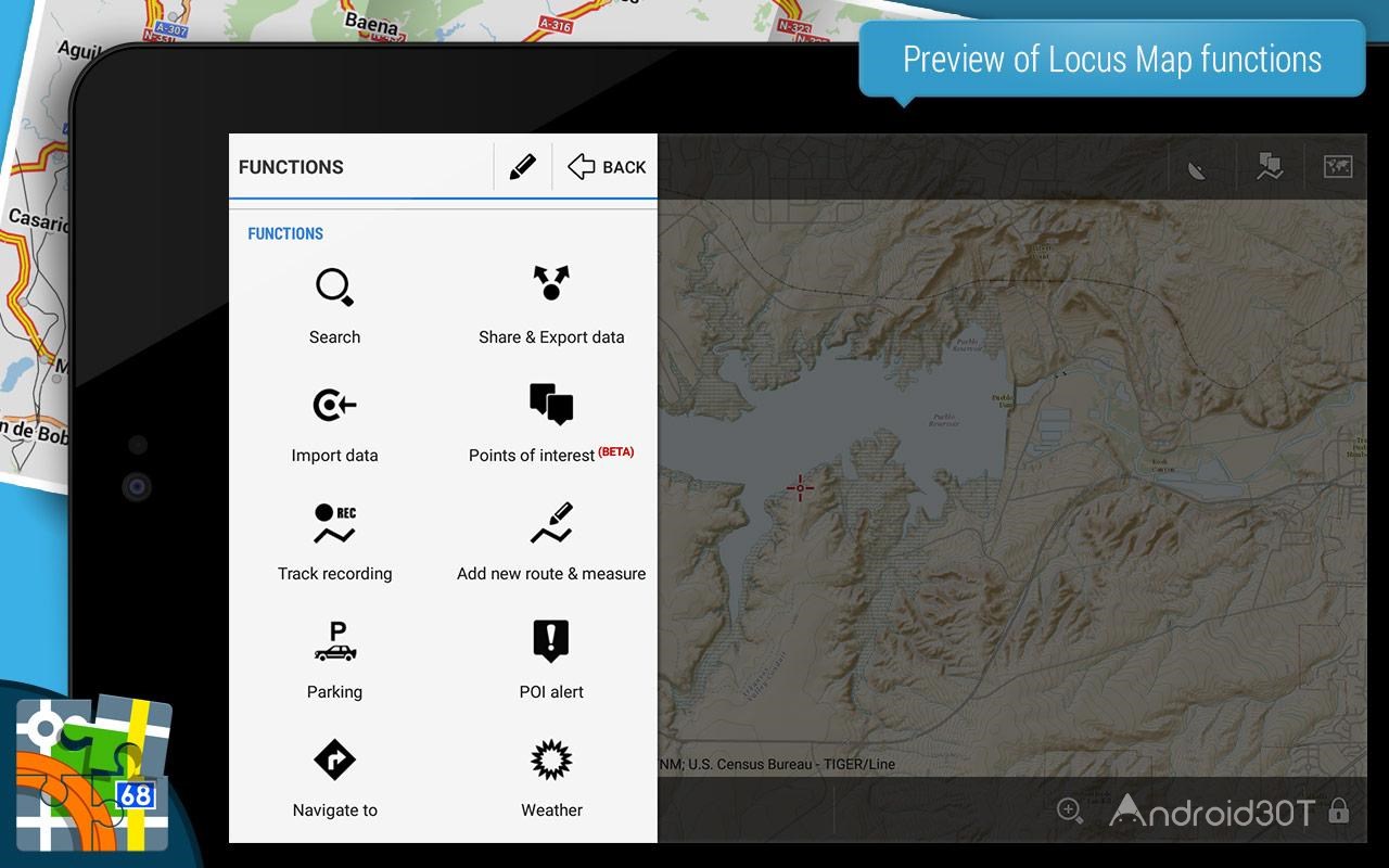 دانلود Locus Map Pro 3.61.0 – نقشه خوان قدرتمند اندروید