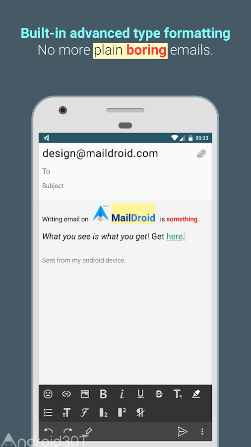 دانلود MailDroid Pro – Email App 4.92 – برنامه مدیریت سرویس ایمیل اندروید