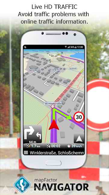 دانلود MapFactor GPS Navigation Maps 7.2.23 – برنامه مسیریاب آفلاین سخنگو ایران اندروید