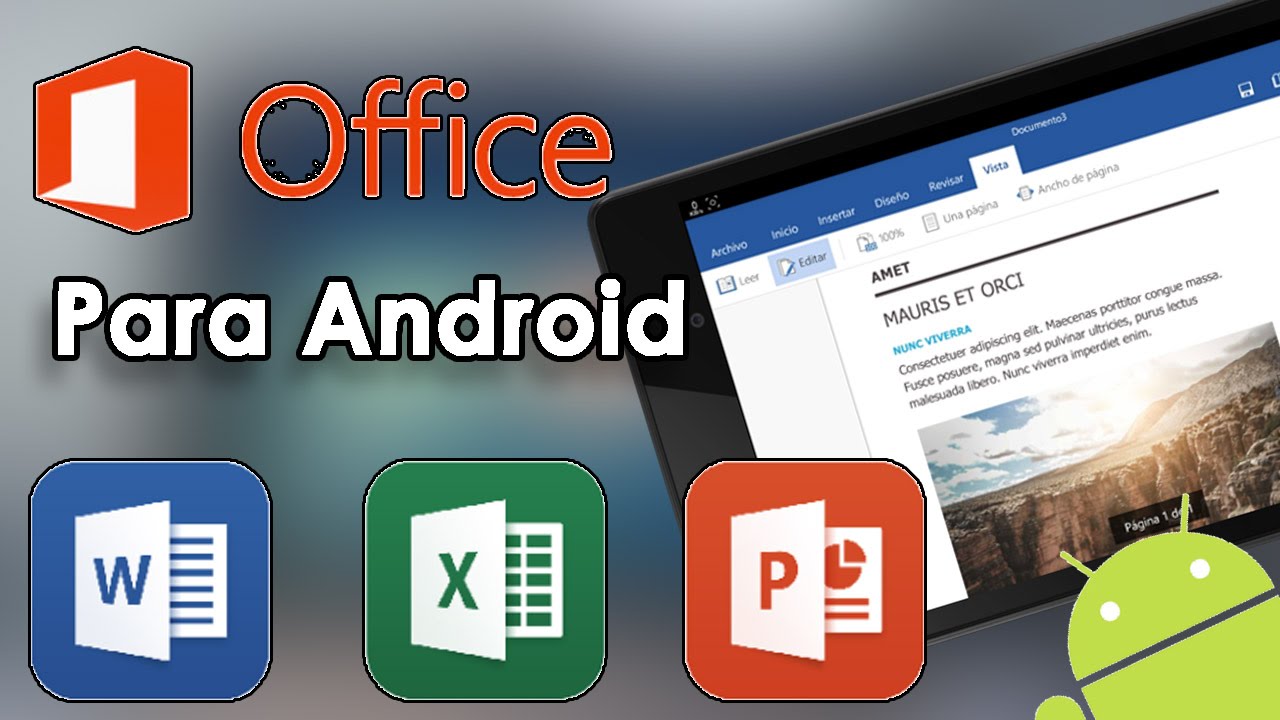 دانلود 16.0.15629.20122 Microsoft Office For Android – پکیج رایگان مایکروسافت اندروید