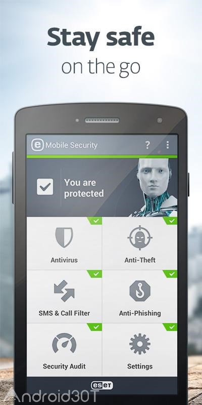 دانلود Mobile Security & Antivirus 7.3.18.0 – آنتی ویروس معروف ESET اندروید