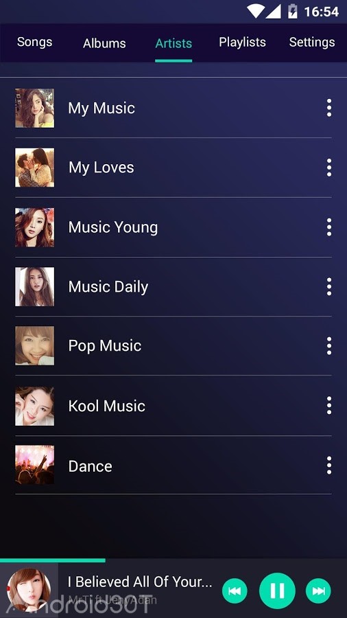 دانلود Allmusic Music Player Pro 6.7  – موزیک پلیر گرافیکی و پر امکانات اندروید