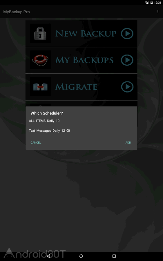 دانلود My Backup Pro 4.8.0 – برنامه بکاپ گیری قدرتمند اندروید