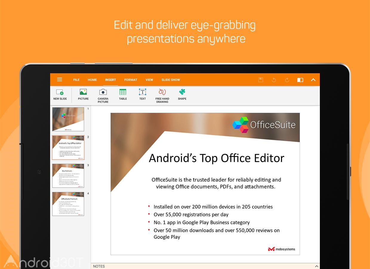 دانلود OfficeSuite 12.4.41551 – نرم افزار قدرتمند آفیس اندروید