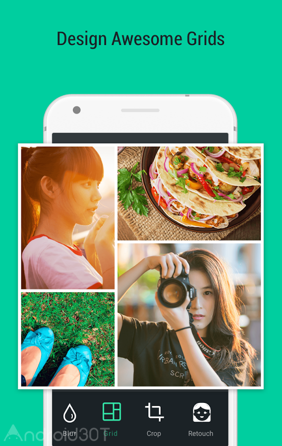 دانلود Photo Grid – Collage Maker Premium 8.39 – برنامه ویرایش و ترکیب تصاویر اندروید
