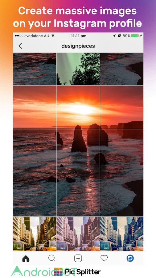 دانلود PicSplitter for Instagram 2.0.1 – ساخت تصاویر پازلی اینستاگرام اندروید