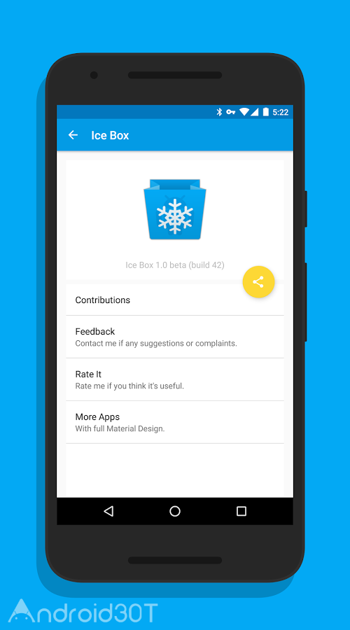 دانلود Ice Box – Apps freezer Pro 3.20.0 G – برنامه حرفه ای فریز برنامه ها اندروید