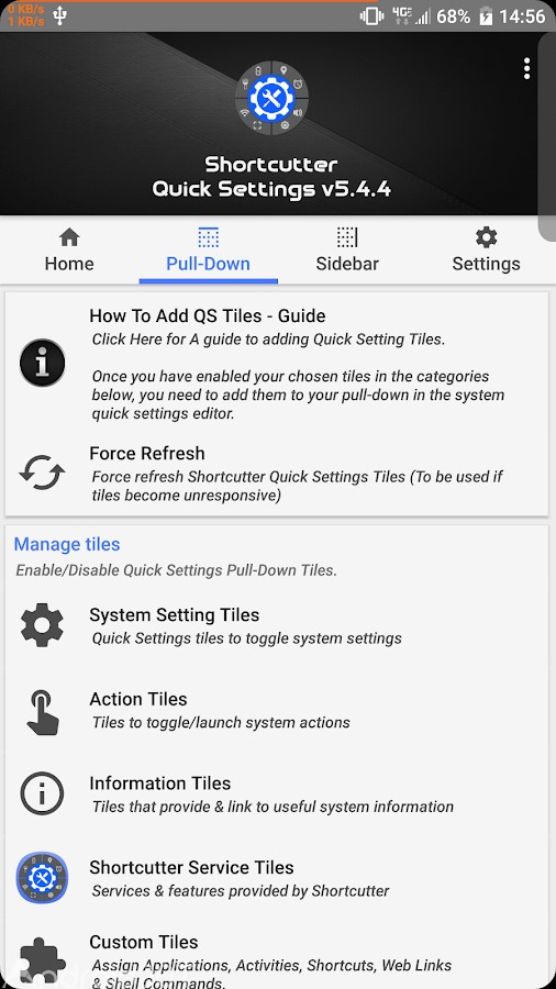 دانلود Shortcutter Quick Settings​ Premium 5.6.4 – اپلیکیشن ساخت میانبر اندروید