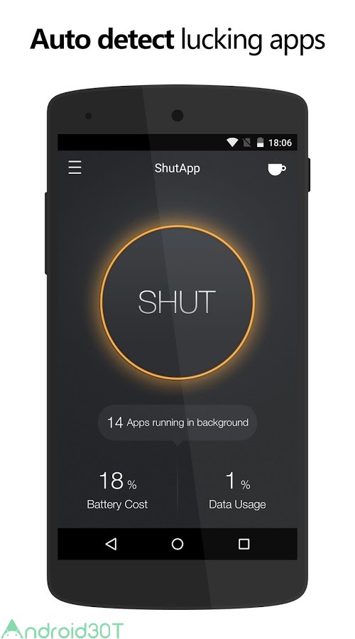 دانلود ShutApp – Real Battery Saver 2.78 – برنامه افزایش عمر باتری اندروید