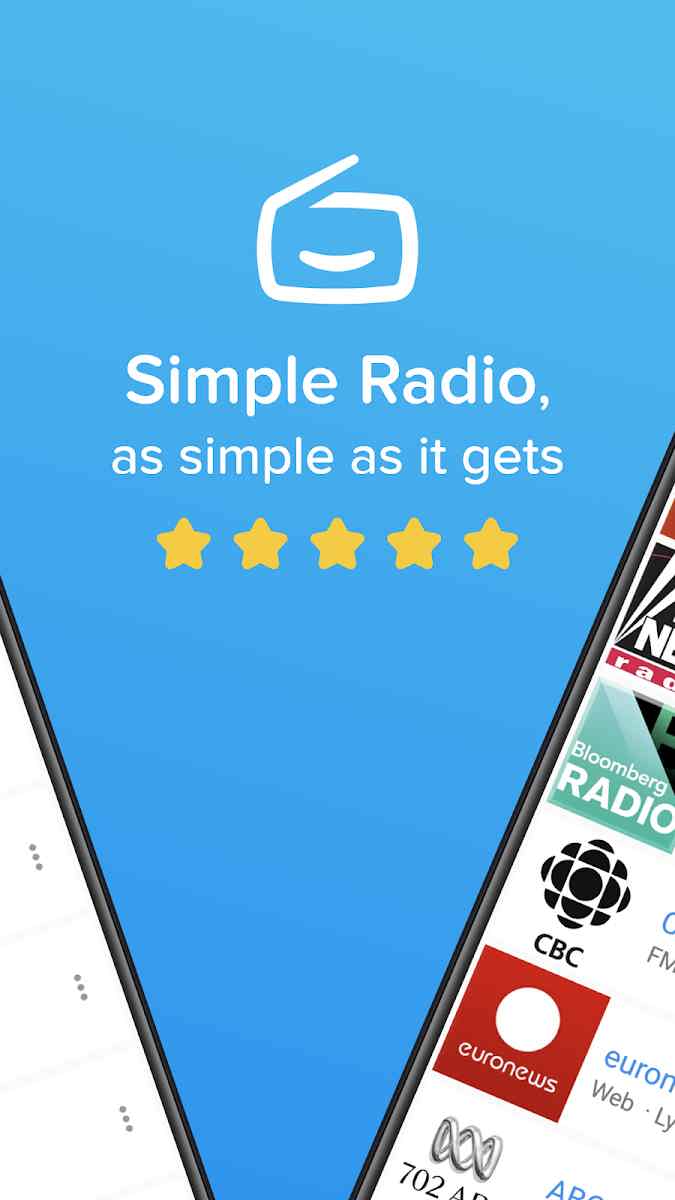 دانلود Simple Radio – Free Live FM AM v2.7.5 – برنامه رادیو اف ام آنلاین اندروید