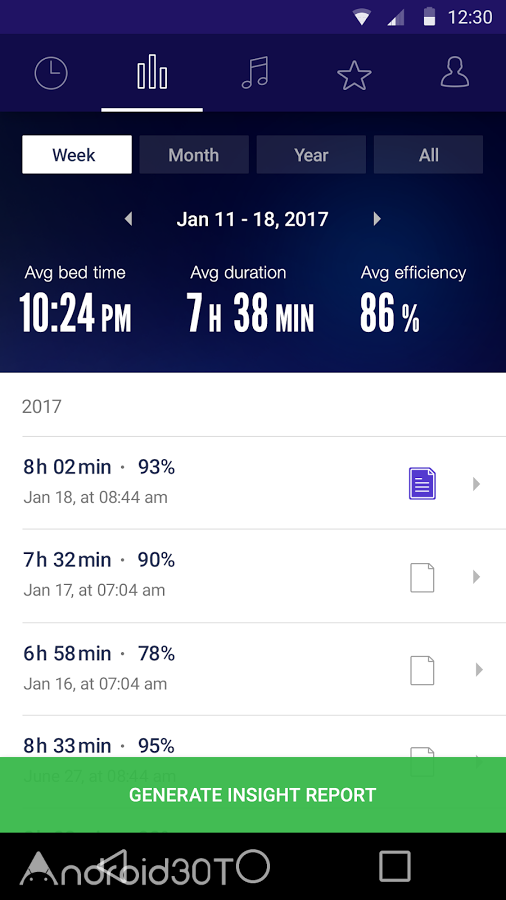 دانلود Sleep Time Smart Alarm Clock Premium 1.36.3575 – برنامه ساعت زنگدار هوشمند اندروید