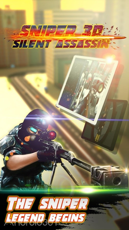 Sniper 3D Silent Assassin Fury 5.4 بازی قاتل تک تیرانداز اندروید