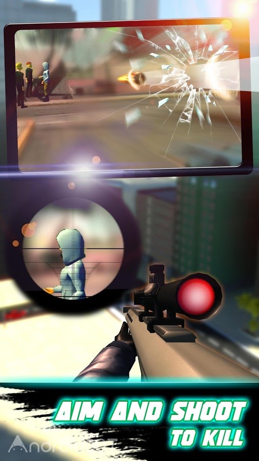 Sniper 3D Silent Assassin Fury 5.4 بازی قاتل تک تیرانداز اندروید