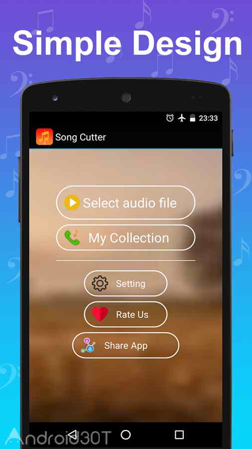 دانلود Song cutter Pro-Advance 1.5 – برنامه برش موزیک و ویدئو اندروید