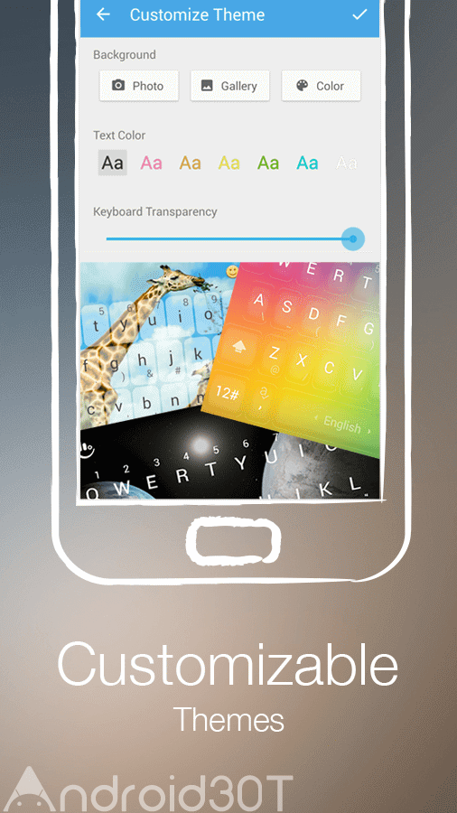 دانلود TouchPal Emoji Keyboard 21.6.0.12 – کیبورد زیبای تاچ پل اندروید!