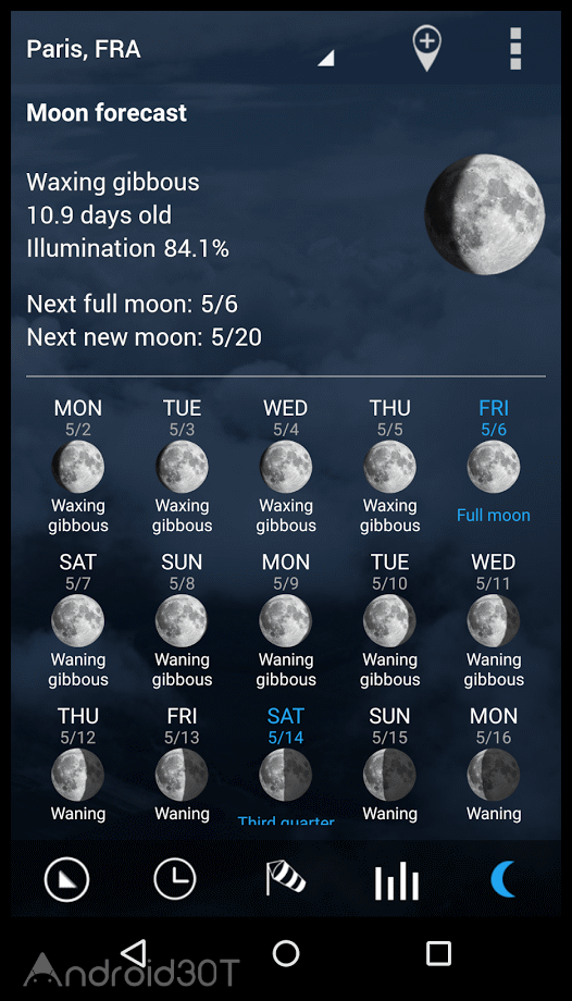 دانلود Transparent clock weather Pro 6.7.1 – تشخیص آب و هوا برای اندروید