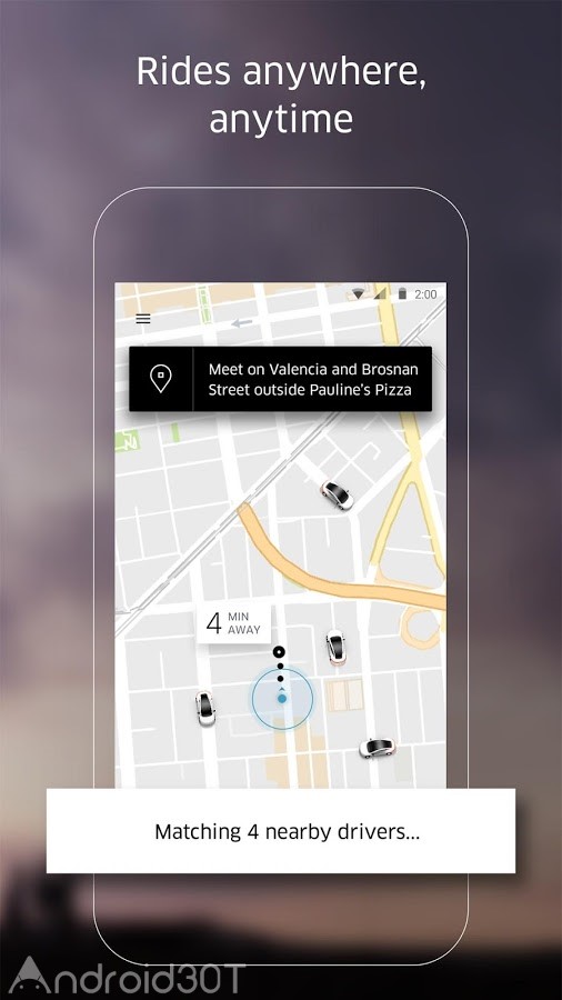 دانلود Uber 4.356.10001 – برنامه جی پی اس شهری اندروید