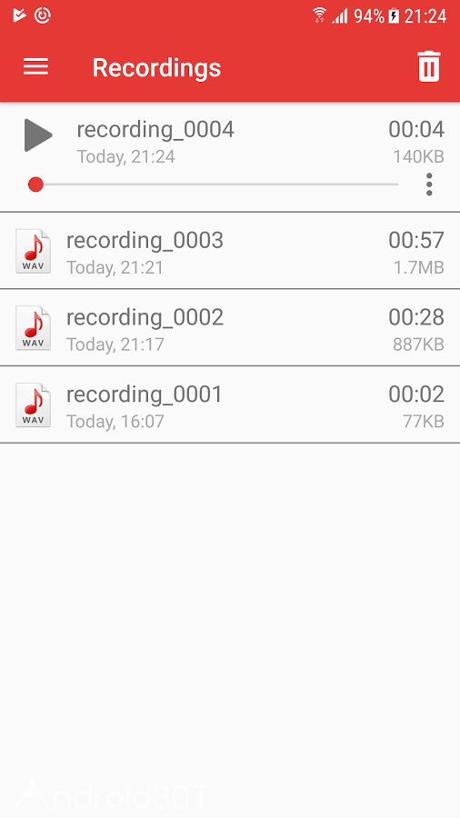 دانلود Voice Recorder – Sound Recorder PRO 1.2.1 – برنامه ضبط صدا اندروید